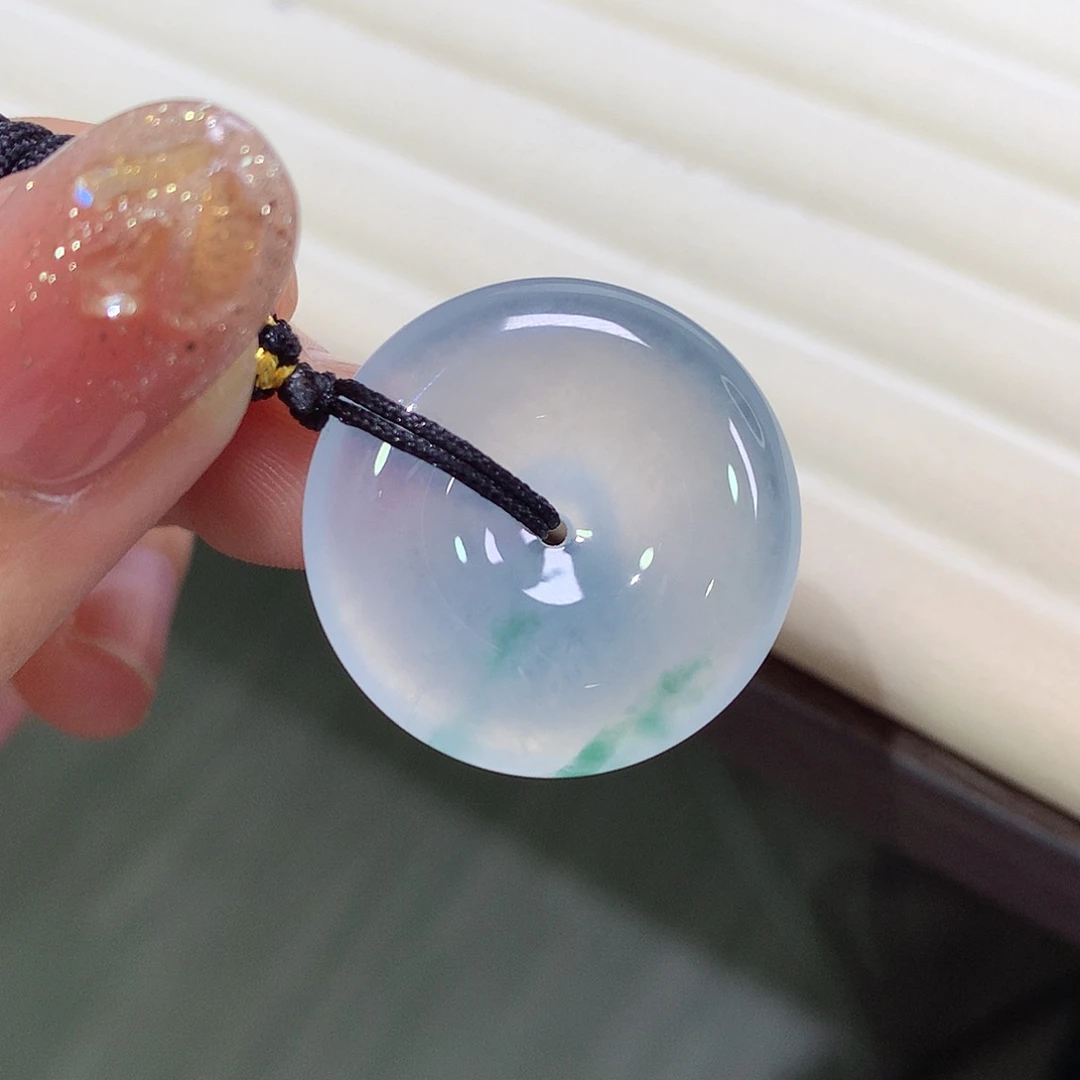 翡翠未镶嵌颈饰24.3-5.8强推！