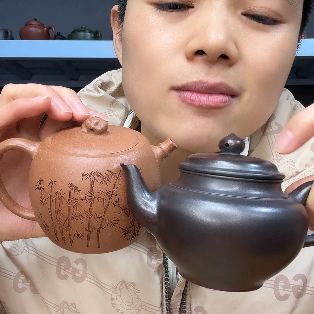 紫砂茶壶民间手艺人全手工制作