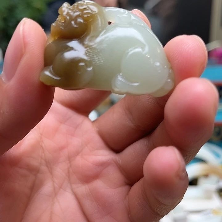 吊坠(不含链)未镶嵌和田玉
