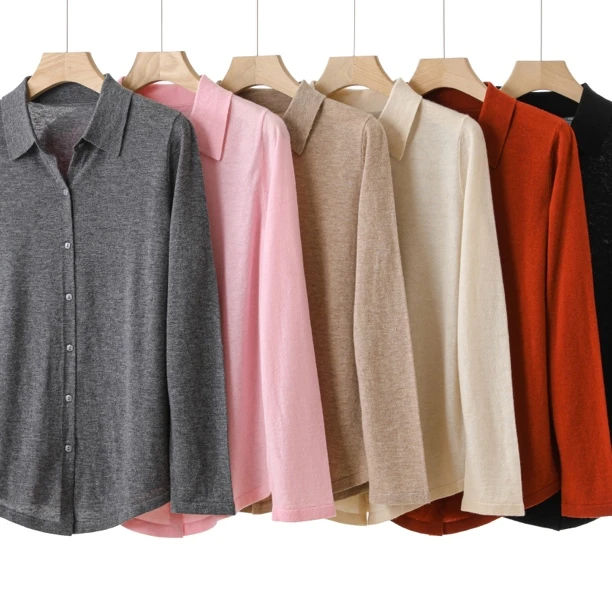 polo领衬衫款精纺羊绒 ht 9850