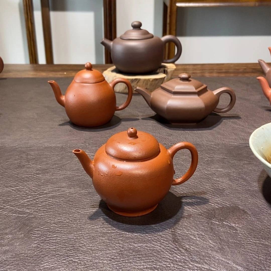 愚***迷茶壶紫砂紫砂壶朱泥宫灯壶