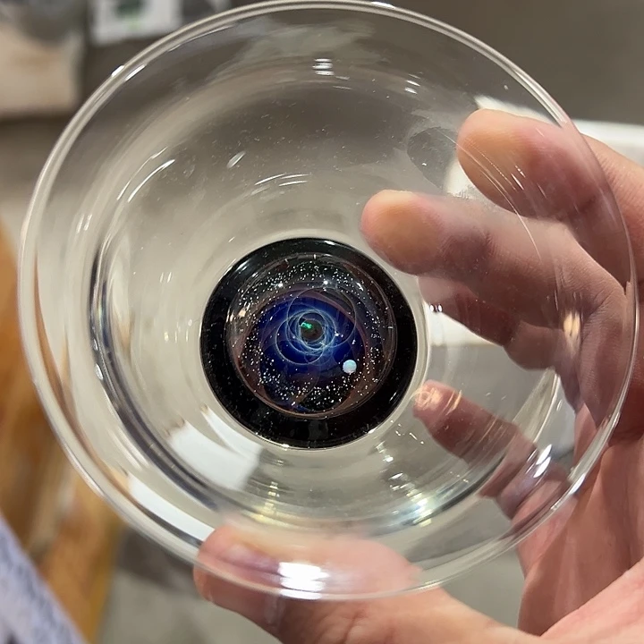 孤品 玉见 星辰压手杯