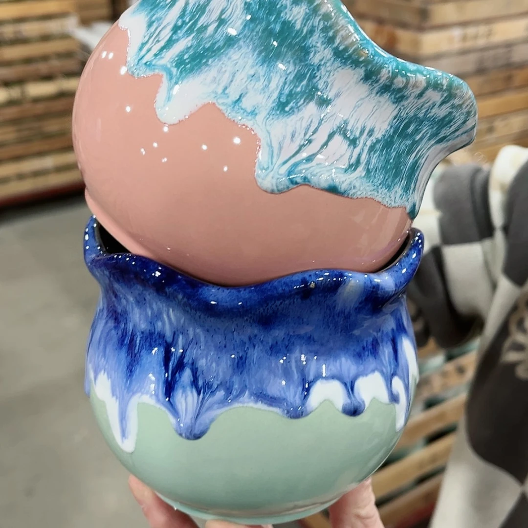 【闪购商品】陶瓷陶瓷多肉植物花盆