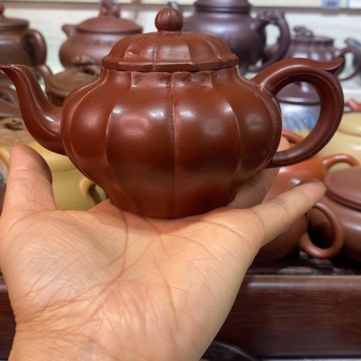 健***少紫砂茶壶微瑕处理一把
