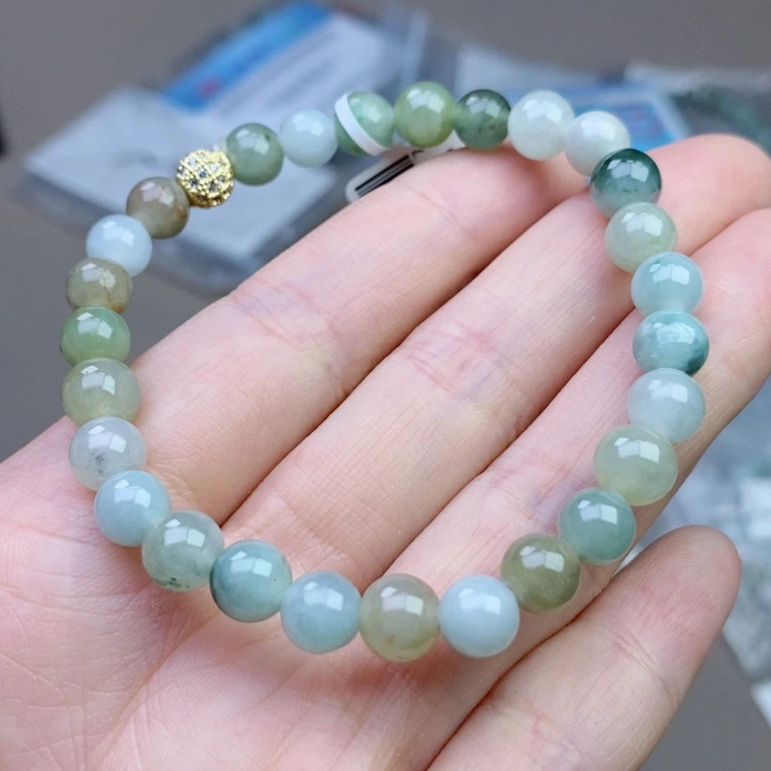翡翠未镶嵌手链翡翠