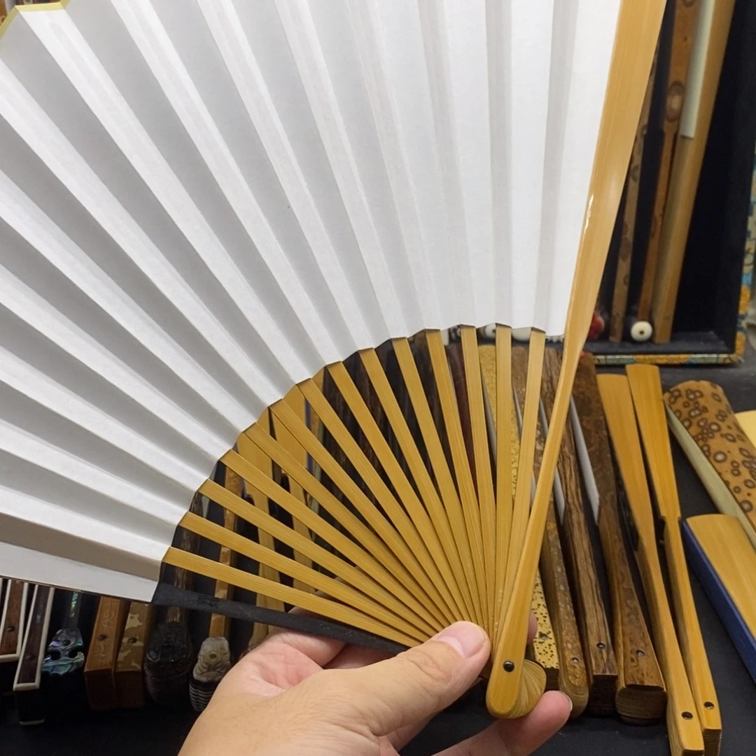 三个合小茄折扇折扇