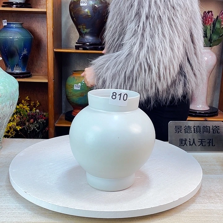 摆件810微瑕景德镇陶瓷艺术精品