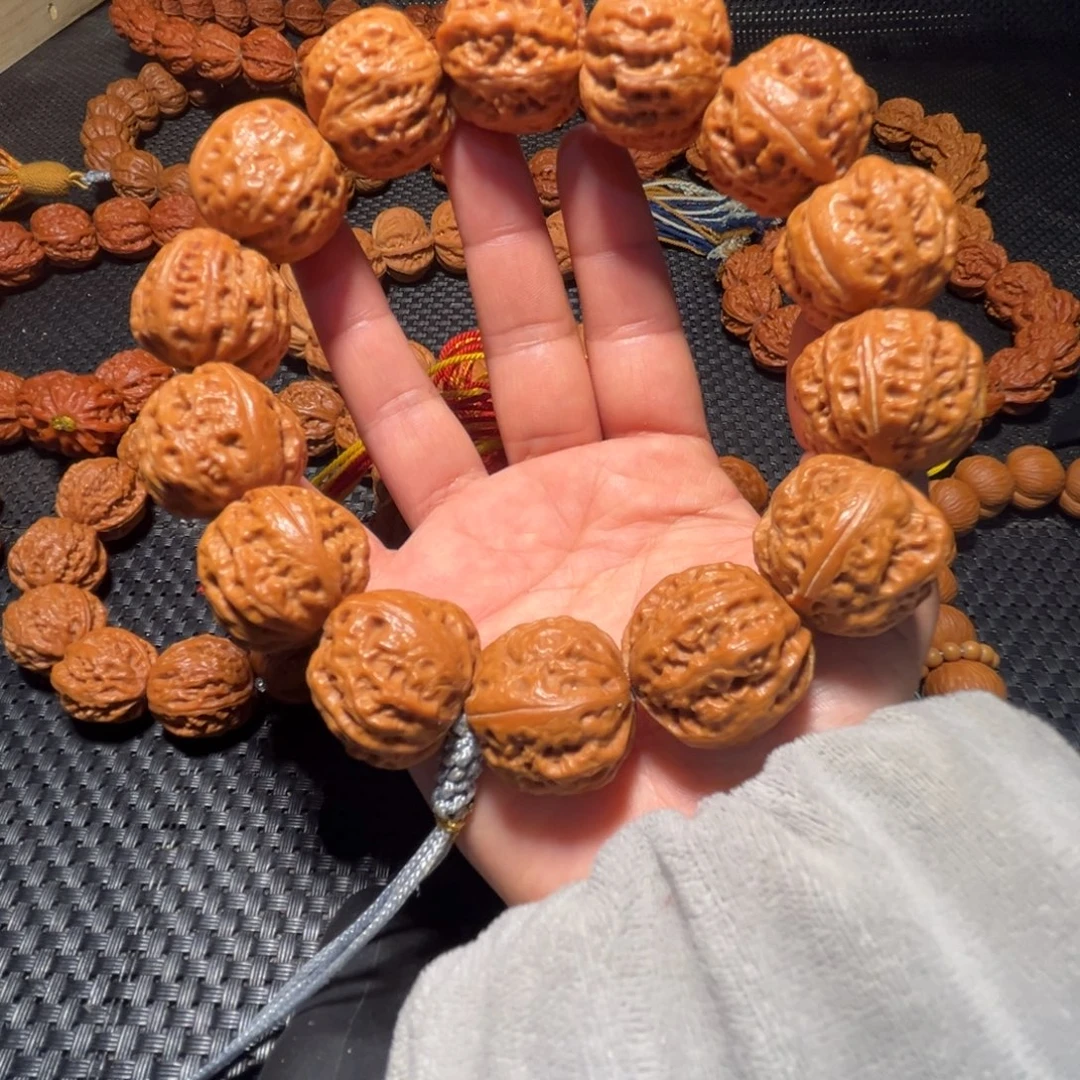 吊坠文玩核桃老款水波纹25