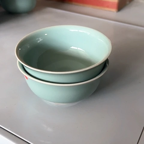 杯汝瓷不开片碗福利特惠