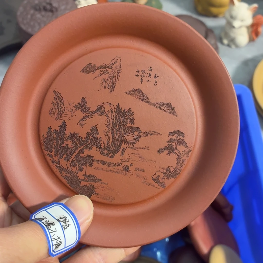 紫砂茶杯瑕疵不退不换介意勿拍