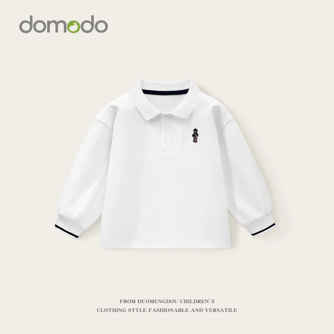 男童长袖T恤春秋2025新款宝宝时髦帅气打底衫婴幼儿秋装POLO衫潮