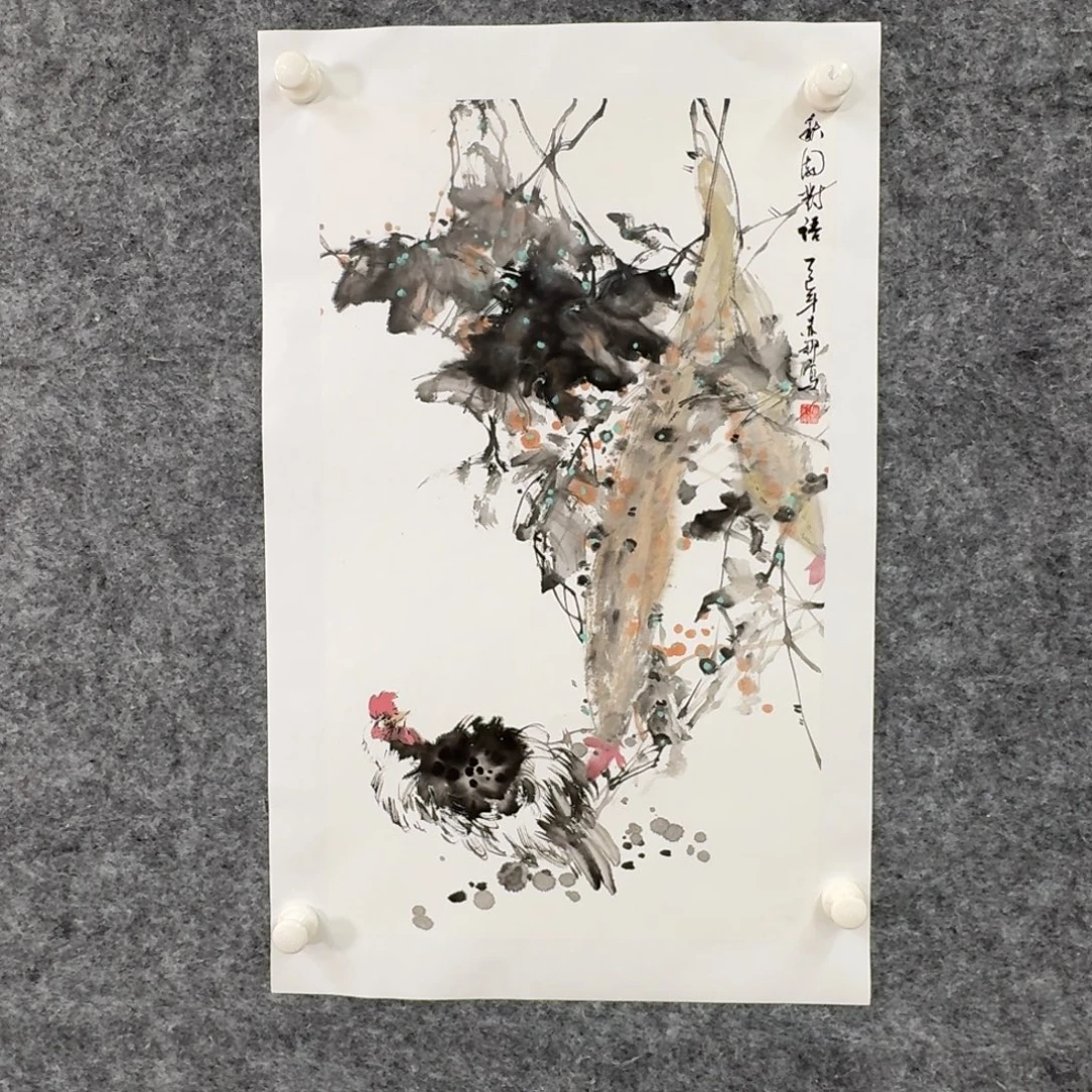 国画国画作品FCD老师
