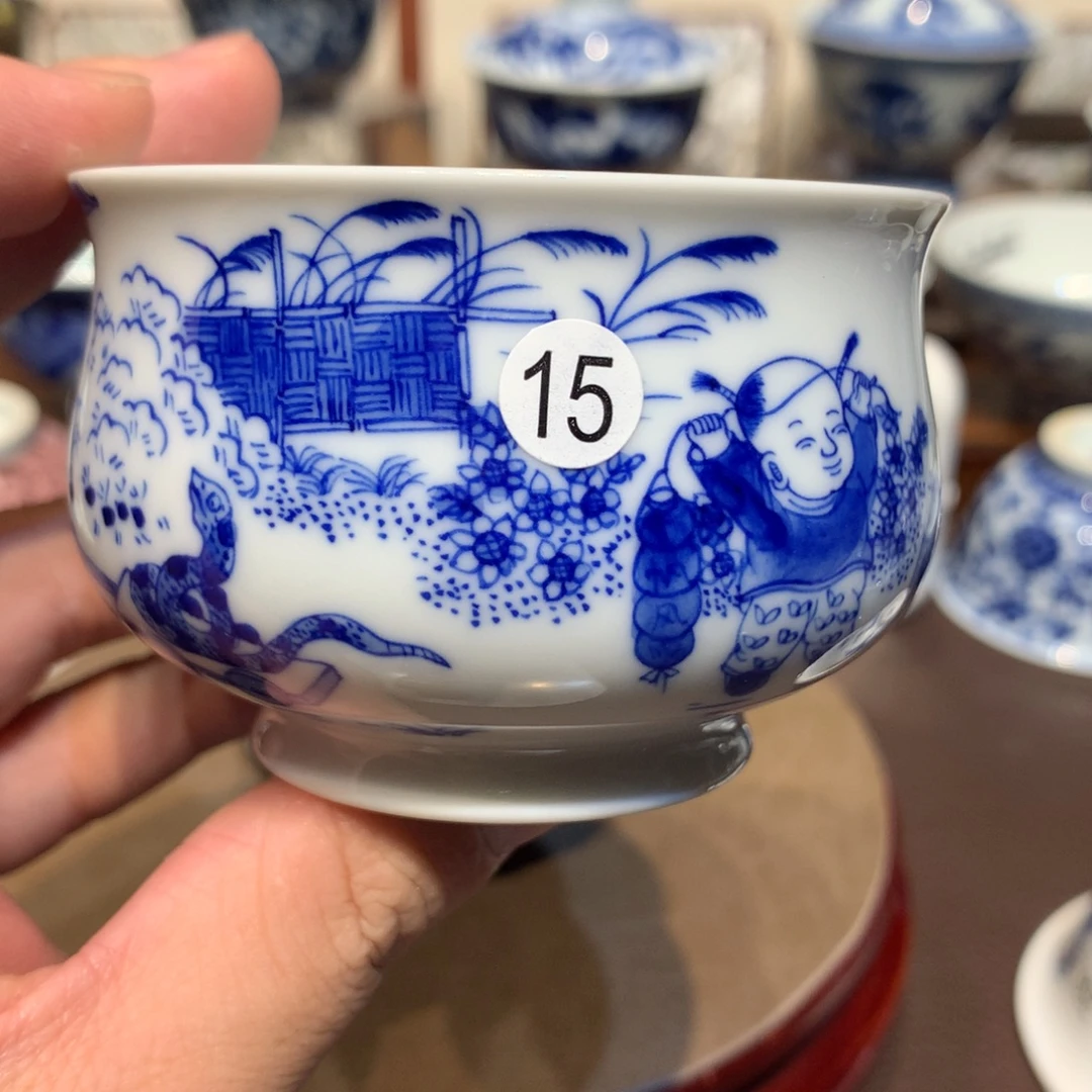 隆***饭15童子主人杯一只zj201