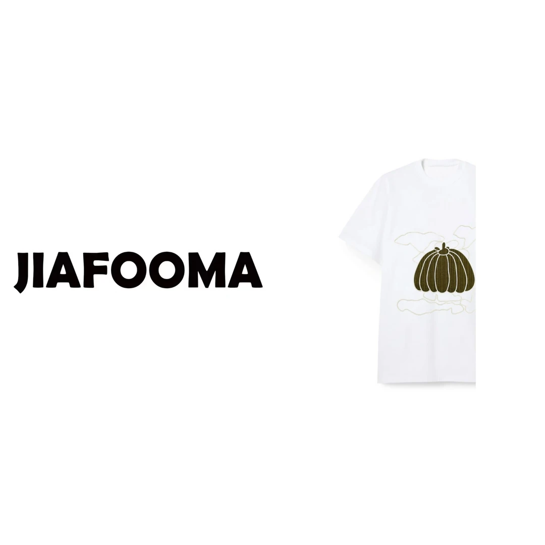 2025早春新设计师款【字母南瓜】国潮圆领高端时尚短袖宽松T恤