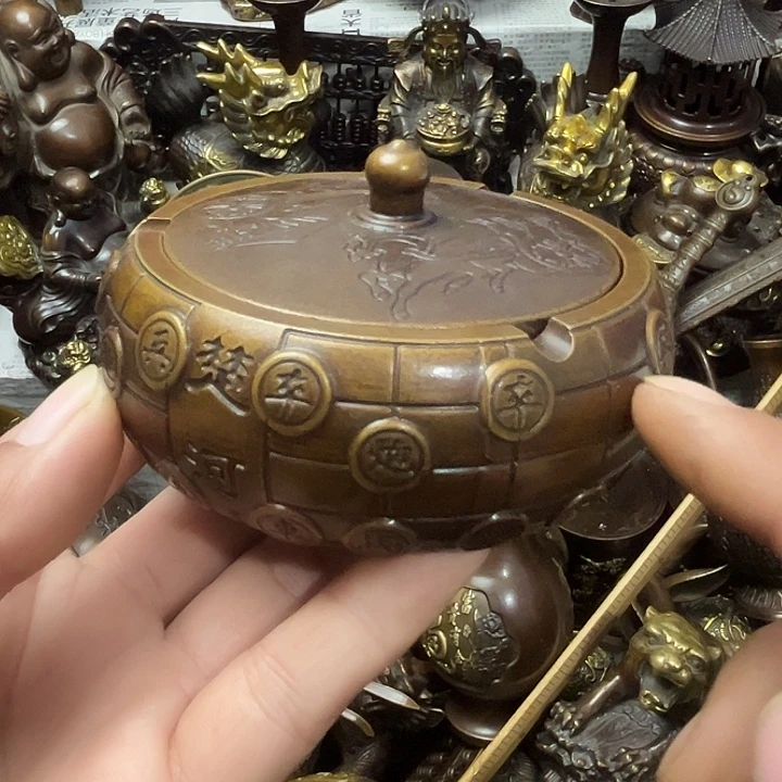 顺顺利利，铜器摆件