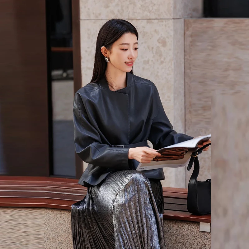 【良月】设计感显瘦垂感针织半身裙2025春季七号铺专柜品牌女装