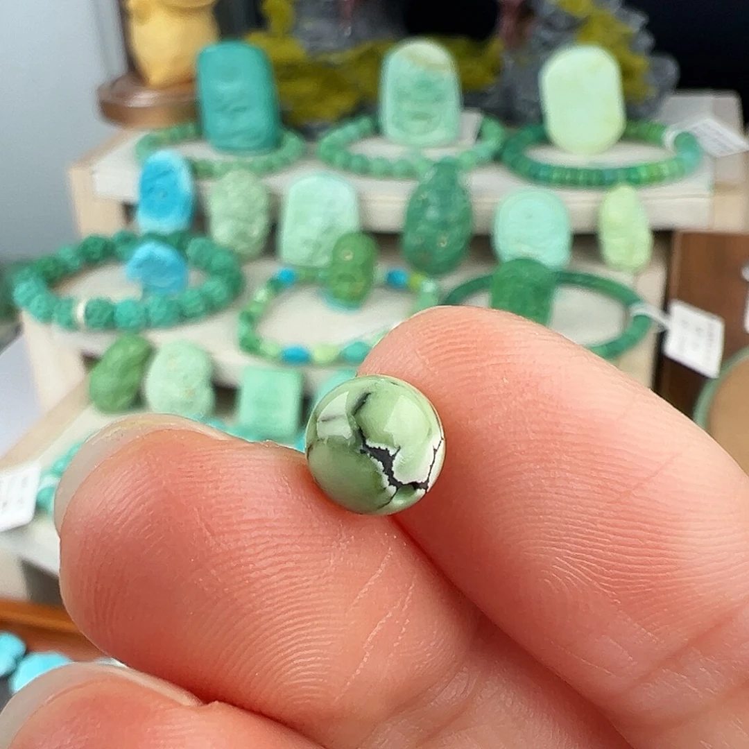 绿松石未镶嵌主播万珍