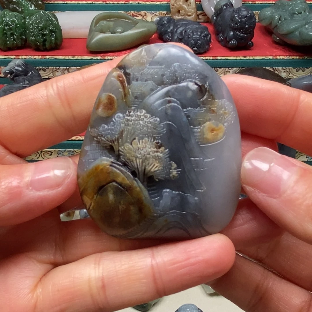 和田玉挂件未镶嵌