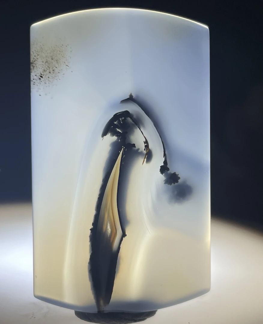 精品海洋玉髓-水墨意境人物