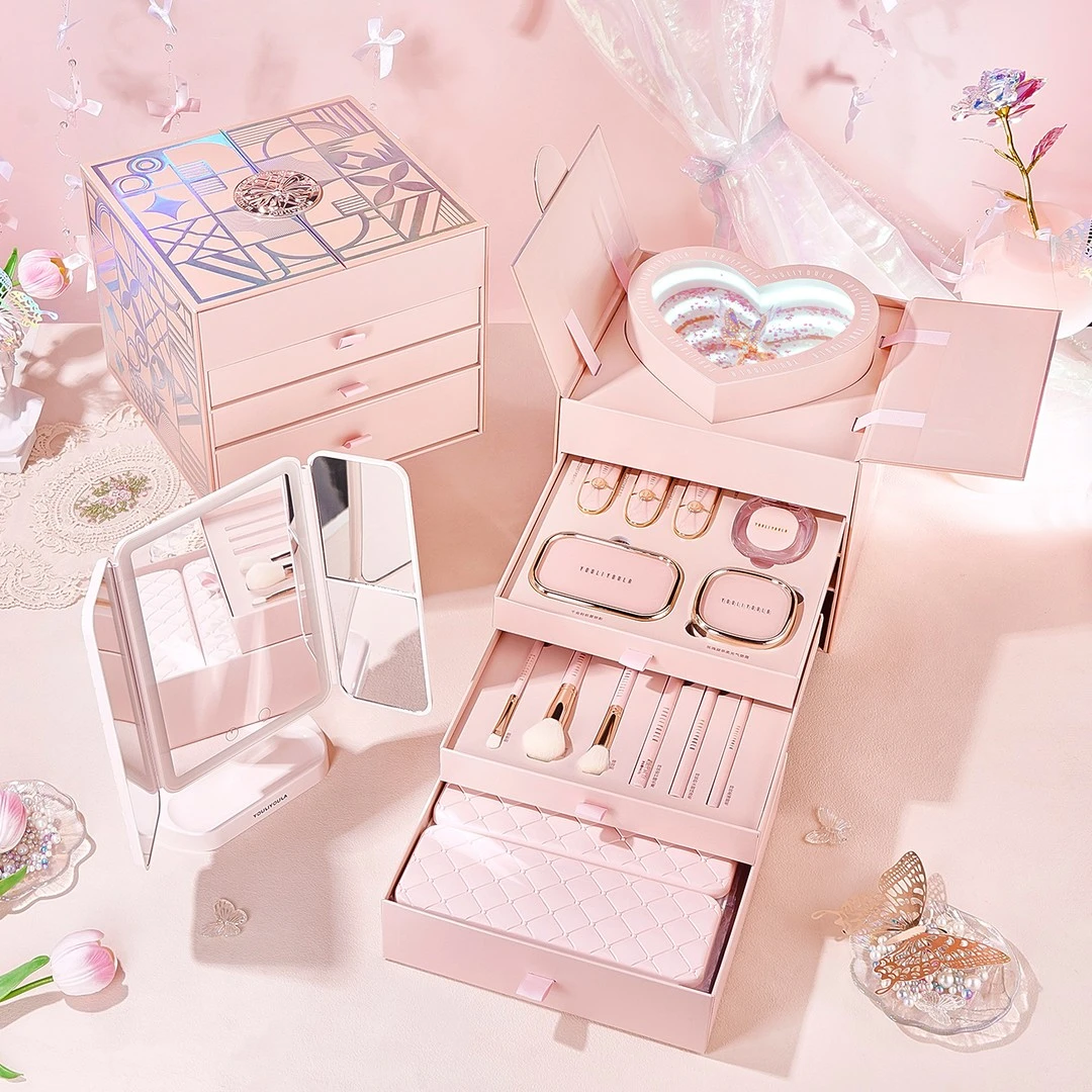 【七夕礼物】一鹿有你美妆礼盒送女友生日礼物全套化妆品套盒礼盒装