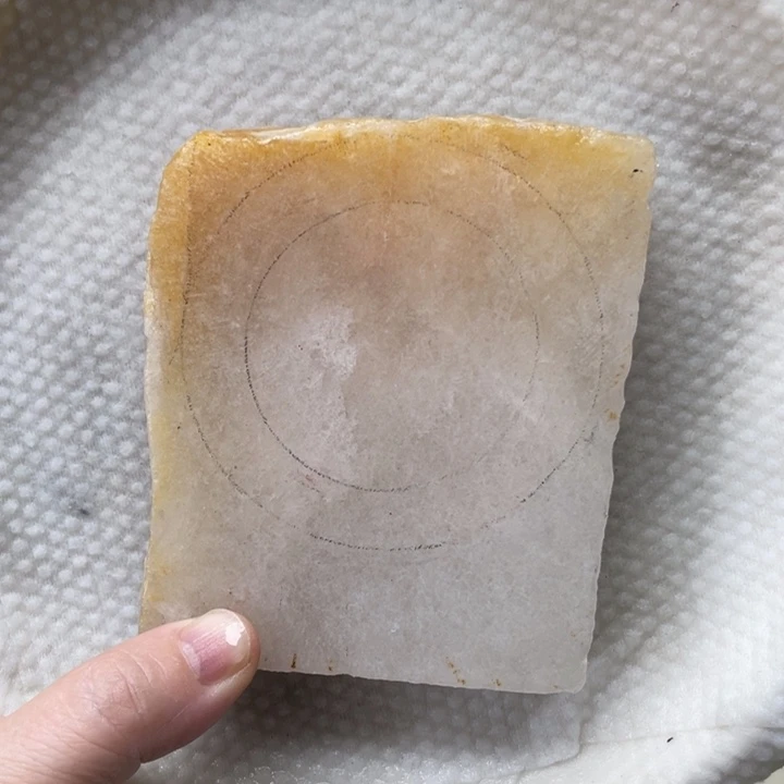 未镶嵌手镯石英质玉