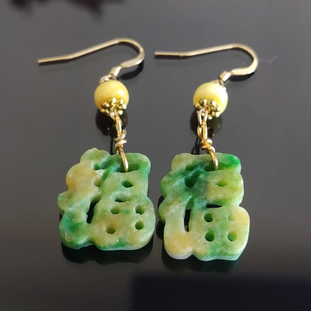 铜合金耳饰 李不二DIY耳坠优雅气质女款