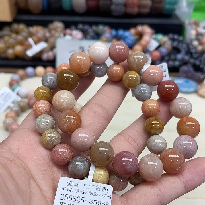未镶嵌手串硅化珊瑚（珊瑚玉）沫*197