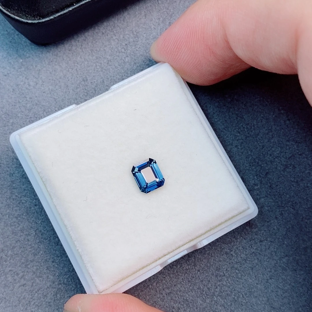 裸石彩色蓝宝石1.1ct teal色