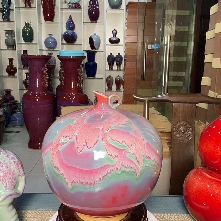 承***罡摆件钧瓷摆件钧瓷摆件