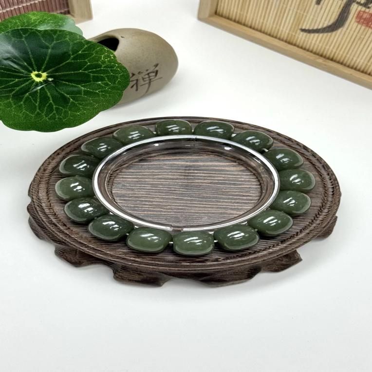 和田且末蓝手串多样 27号