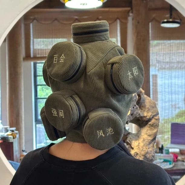 【小柒】蕲艾随身灸家用无烟布衣便携香薰仪铜盒明火艾灸头疗仪