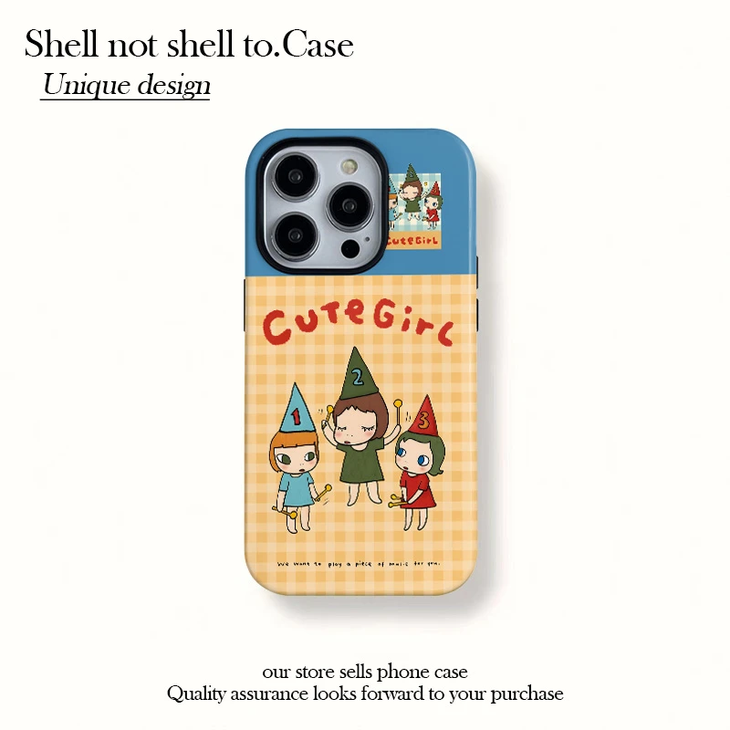 派对女孩磁吸菲林二合一适用苹果16/15pro手机壳14/13/12防摔11女