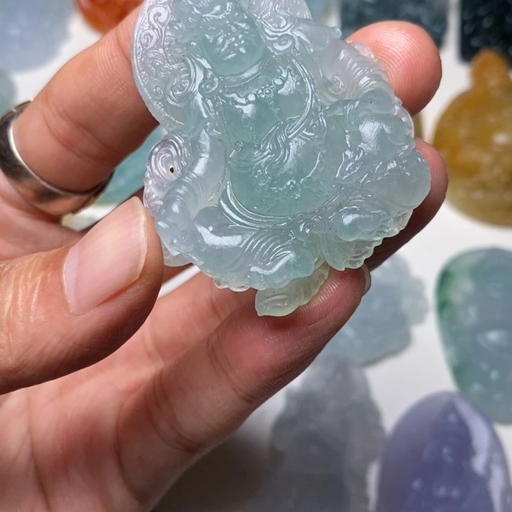 叁****定制翡翠未镶嵌天然A货翡翠Z