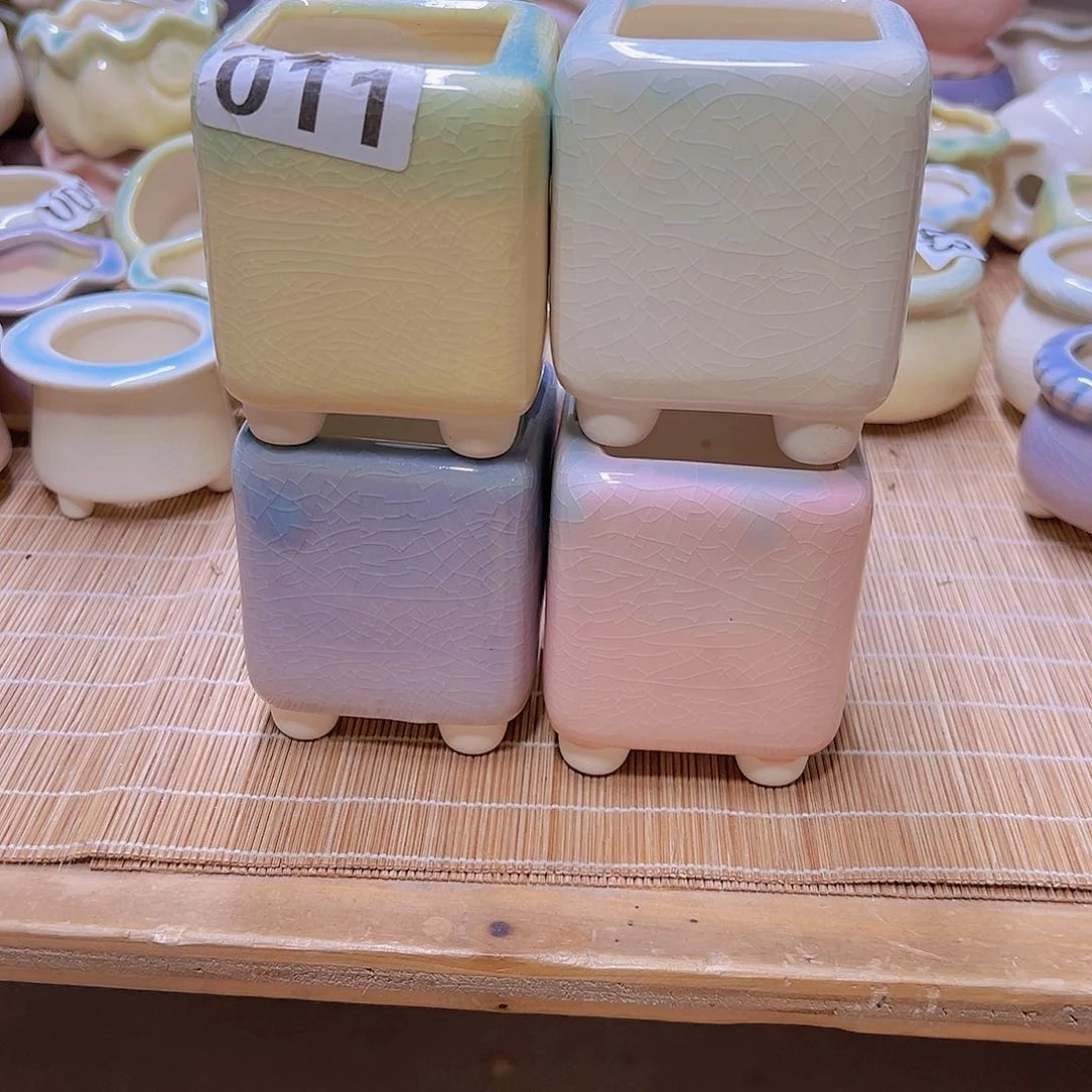 红陶陶瓷花盆单场满12包邮