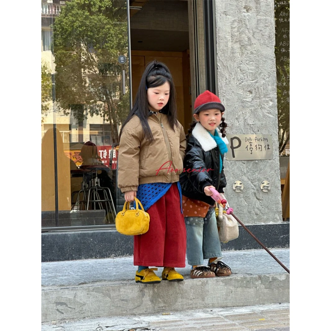 Aoo·25冬~印花棉服外25D58021（童装汉服）