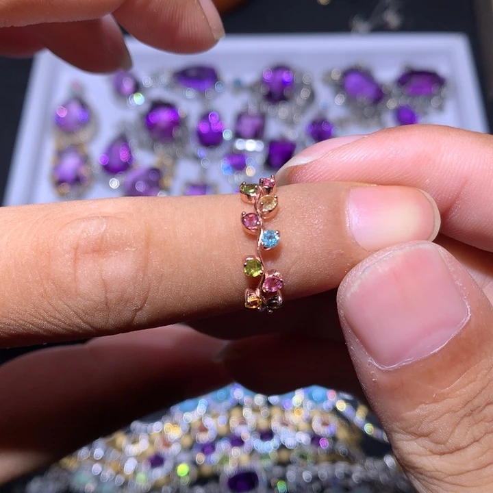 欧泊合金戒指戒指