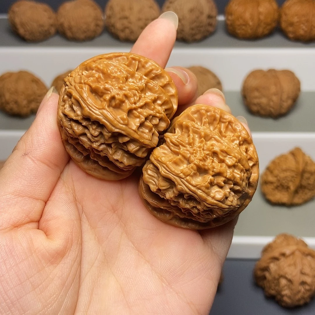 吊坠文玩核桃41三角白