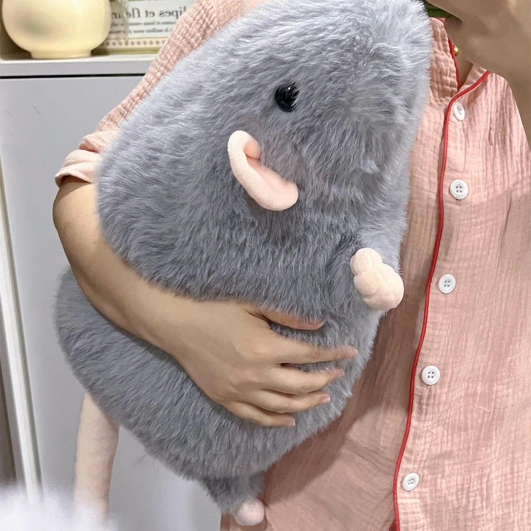 仿真花枝鼠玩偶抱枕搞怪大老鼠毛绒玩具豚鼠娃娃女生男友生日礼物