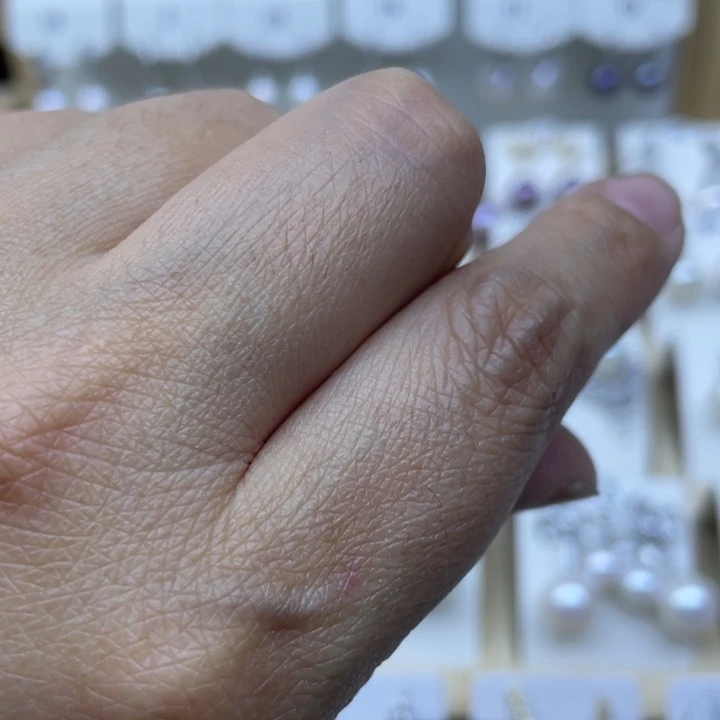小***虾淡水珍珠耳饰银S925镶嵌