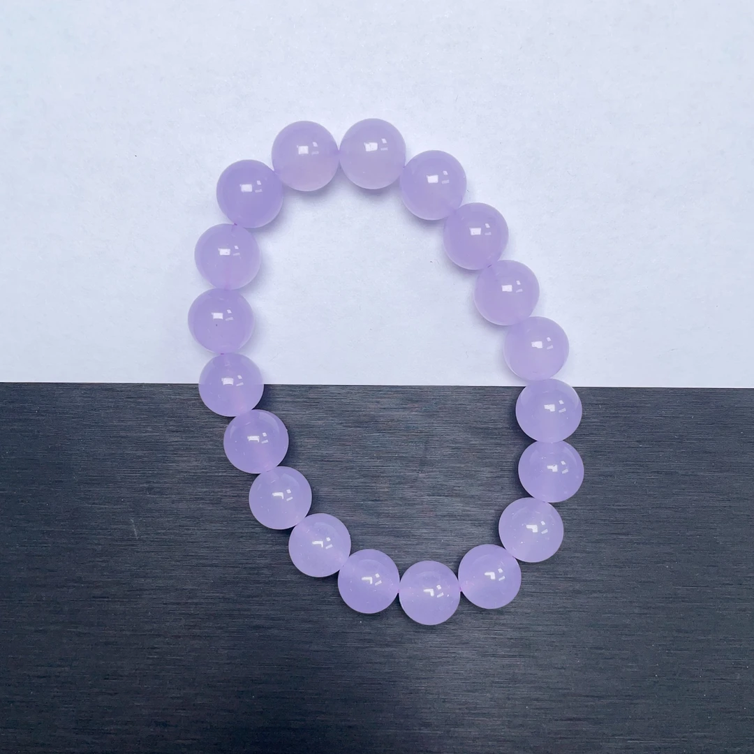 【小杨严选】C127冰紫手串10m时尚百搭妈妈女款