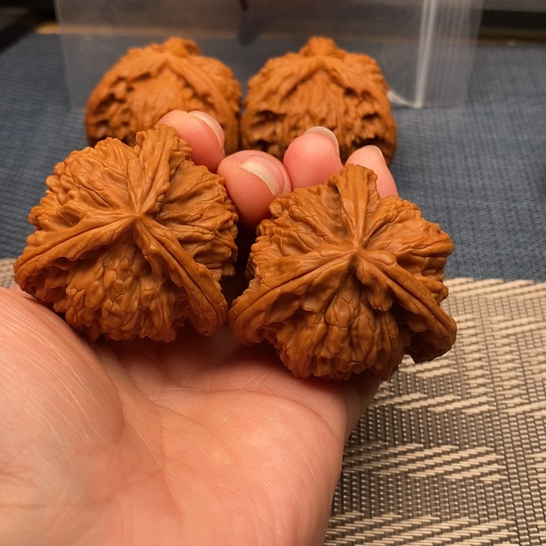 玖***九吊坠文玩核桃三棱