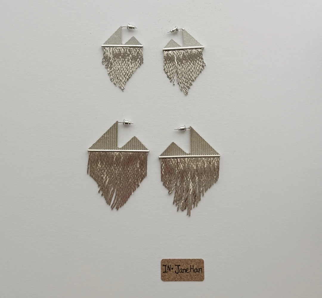 铜合金耳饰 E1870  简韩新款流苏耳环