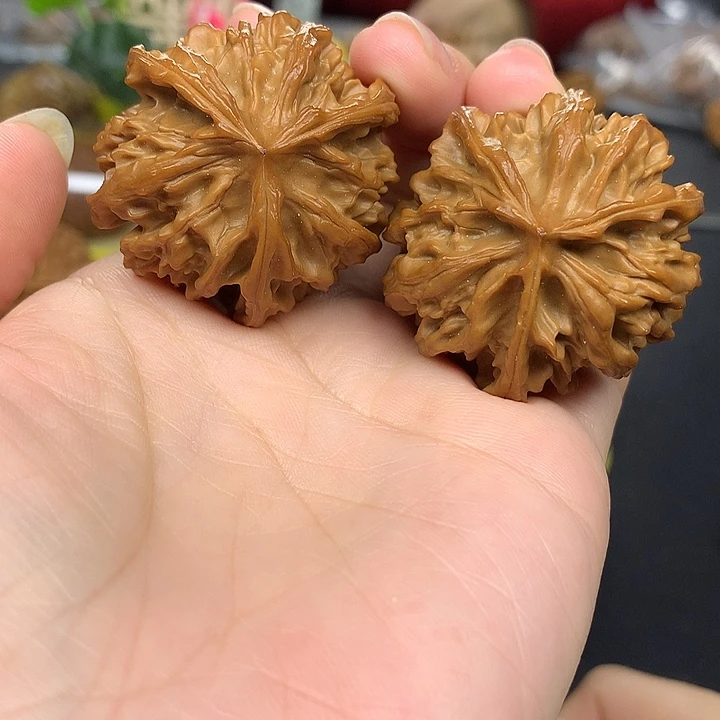 吊坠文玩核桃张*亮38三棱