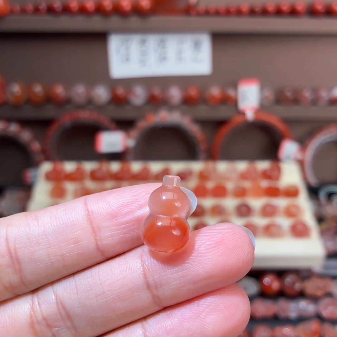 未镶嵌川料南红玛瑙葫芦