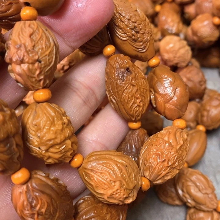 橄榄核手串/手链万****藏橄榄微瑕30号