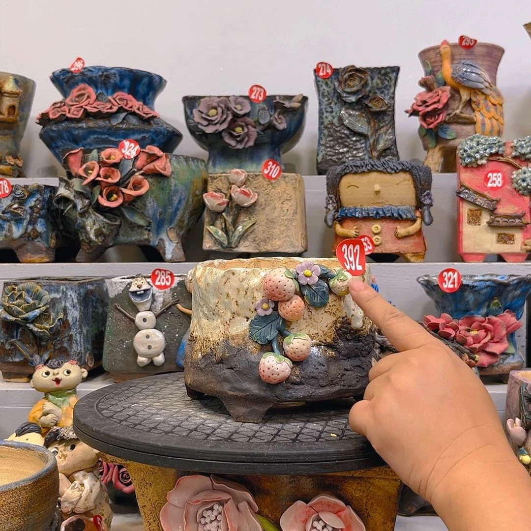 392 号陶然花器厂家直销
