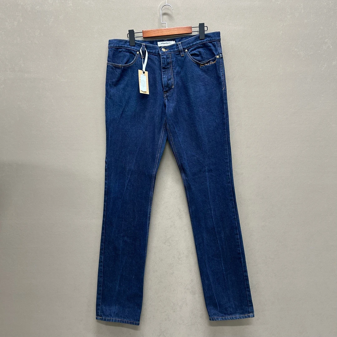 99新 YSL/圣罗兰 （pm）深蓝色牛仔裤 95新 ys000607