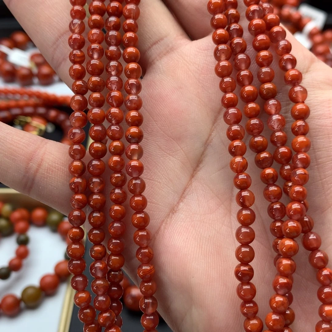 南红玛瑙手链，多样性发货一个未镶嵌