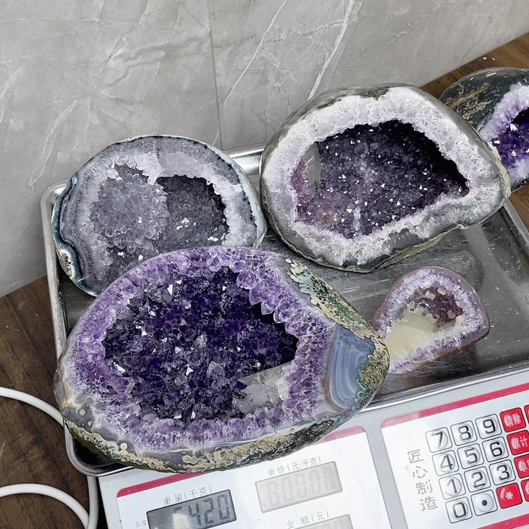 未镶嵌紫晶大型摆件（非配饰）p****m