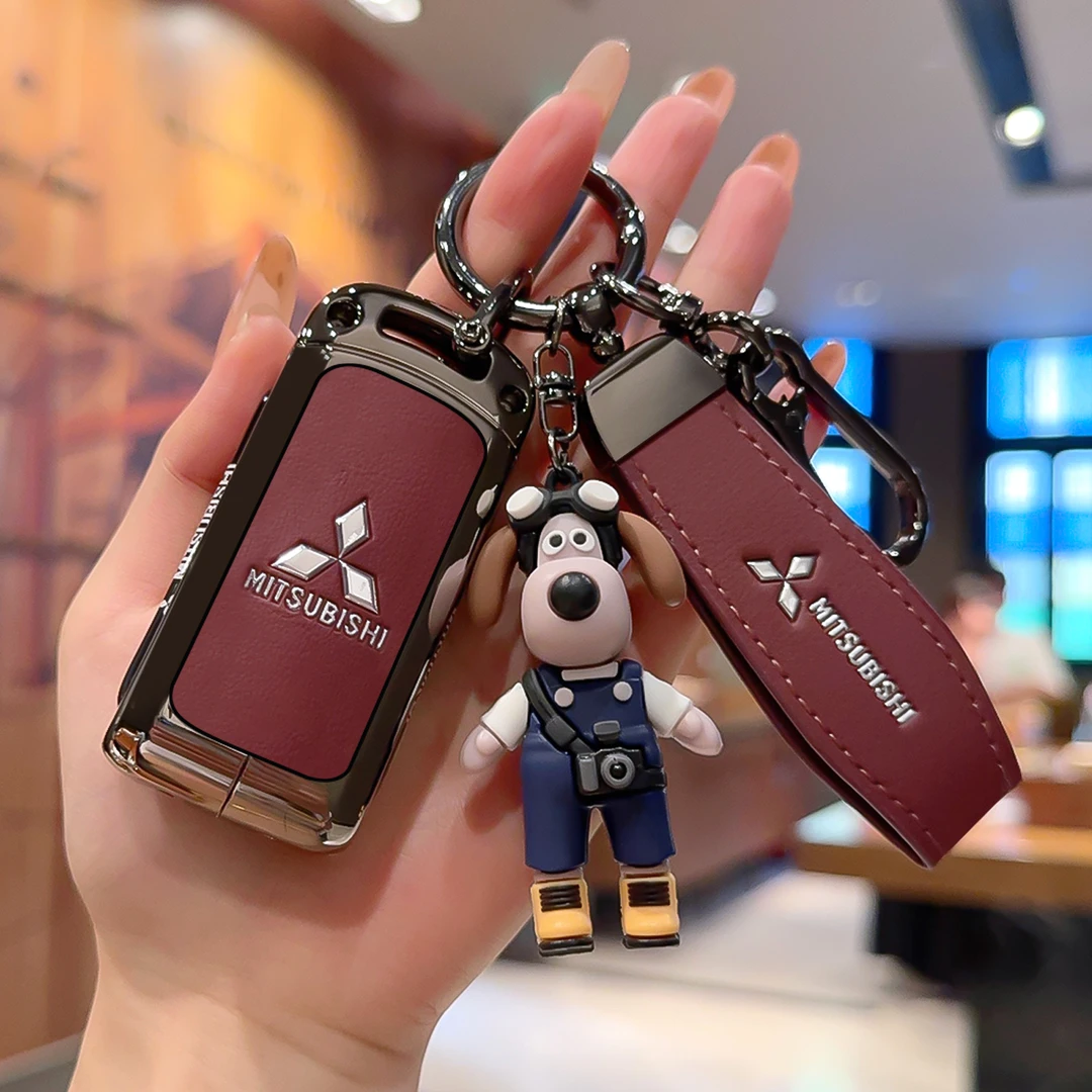 三菱欧蓝德钥匙套奕歌女士翼神新老款劲炫asx高档汽车19/20款壳扣